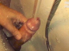 Masturbation under water stream gif