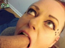 blowjob deepthroat big white cock gif