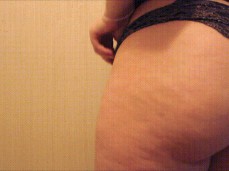 real girl trying on panties4 gif