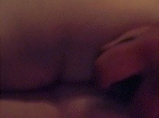 Shoving 9inch toy hard up my ass gif