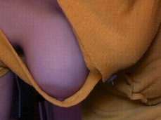 Tits spillage gif