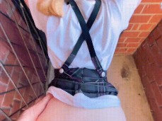 Redhead Schoolgirl Fucked From Behind - POV - tagtagp gif
