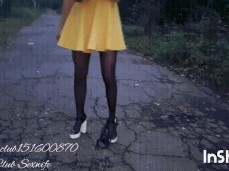 Dropping panties 1 gif