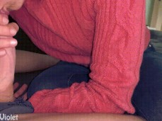 Cum in mouth gif