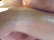 ..... yes, you can squirt on Mammie's big horny bags, my little one! gif