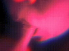 slapping his cummy dick against her lips gif