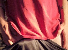 Girthy dude is up early, hard at work 0013-1 2 gif
