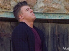 Built, hung JJ Knight caught jacking off outdoor 0315 gif