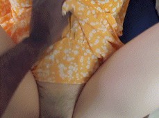 Yellow dress missionarry gif