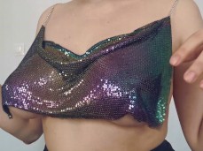 reveal big boobs while lifting top gif