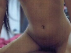 perfect firm small perky tits on skinny  riding cowgirl gif