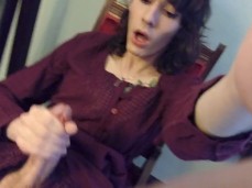 tgirl cum gif