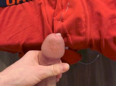 Jase Cums All Over Underwear To Send To Fan gif