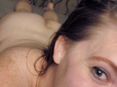 Molly Locke clapping her cheeks gif