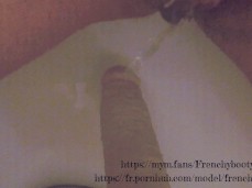 Pee on dildo gif