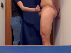 999 handjob and cum gif