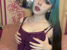 girl stripped for the first time on  ✨ gif