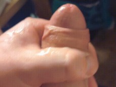 Creamy Big white Cock gif