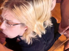 mirrored double blowjob gif