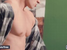 hot, hung, smooth Malik Delgaty face fucks Ryan Bailey gif