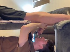cum in open mouth under the boy lie gif