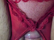 Squirting on his cock gif