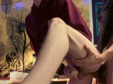 Sneak Fucking a Twink in the Basement gif