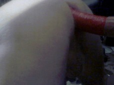 Big Dildo Makes My Ass Fart gif