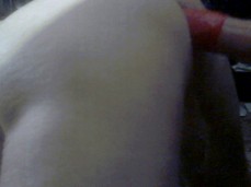 Huge Dildo Thrusting And Rotating In My Ass gif