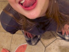 pov swallow gif