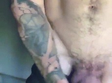 Sweet, sexy Matthew Camp stroking his big, hot cock 0105-1 10 gif