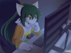 Rica noche gif