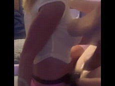 milf pegging handjob gif