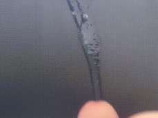 Big cum splashes in slow motion gif